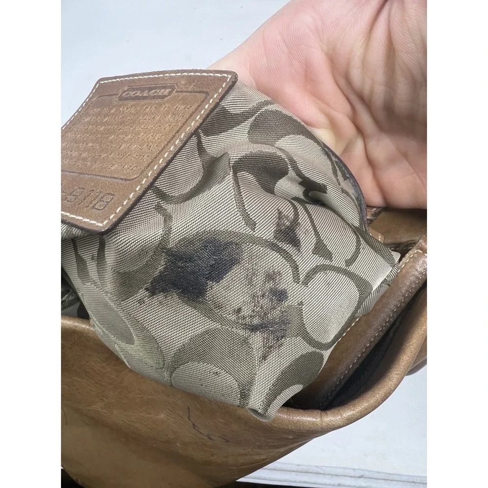 COACH Tan Leather Legacy Soho Hobo Shoulder Bag‎ No. D2S-9118 Beautiful Original